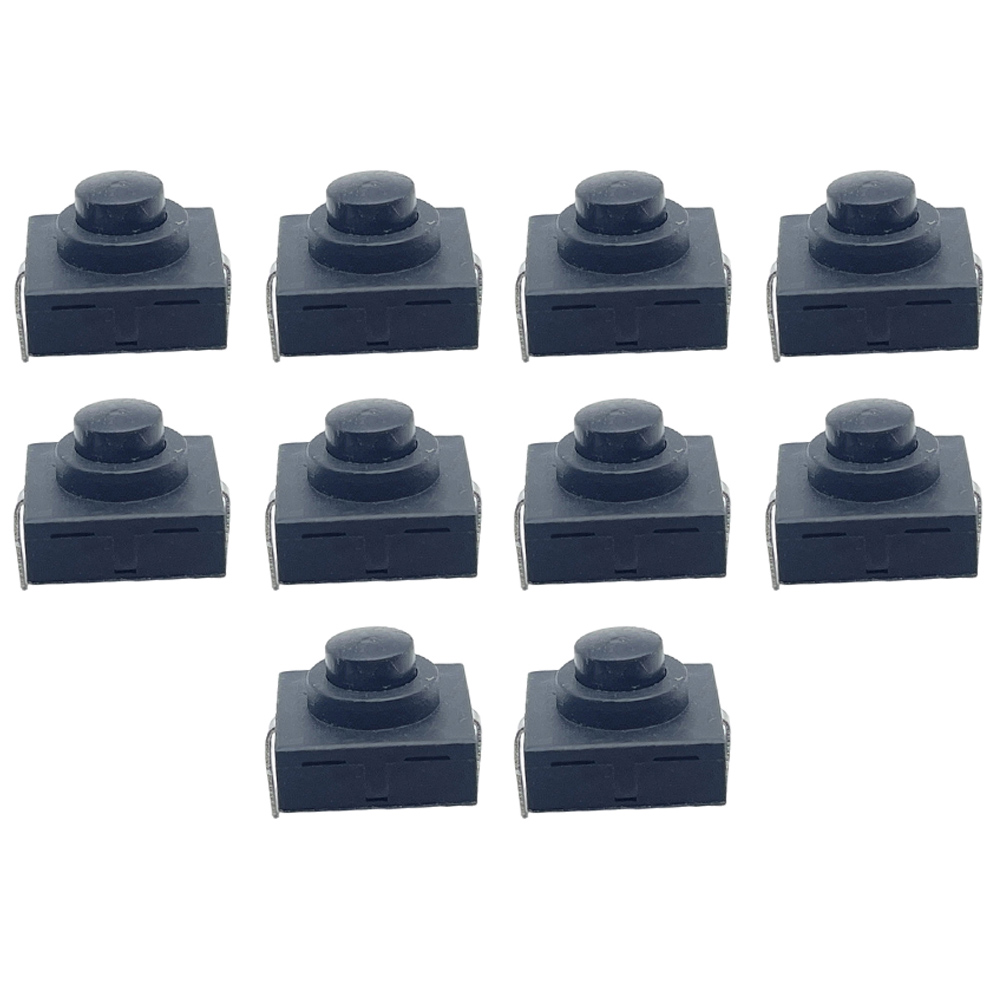 Electronics Repair Hobby - 10個入り フラッシュライト用ボタンスイッチ 12 x 12 x