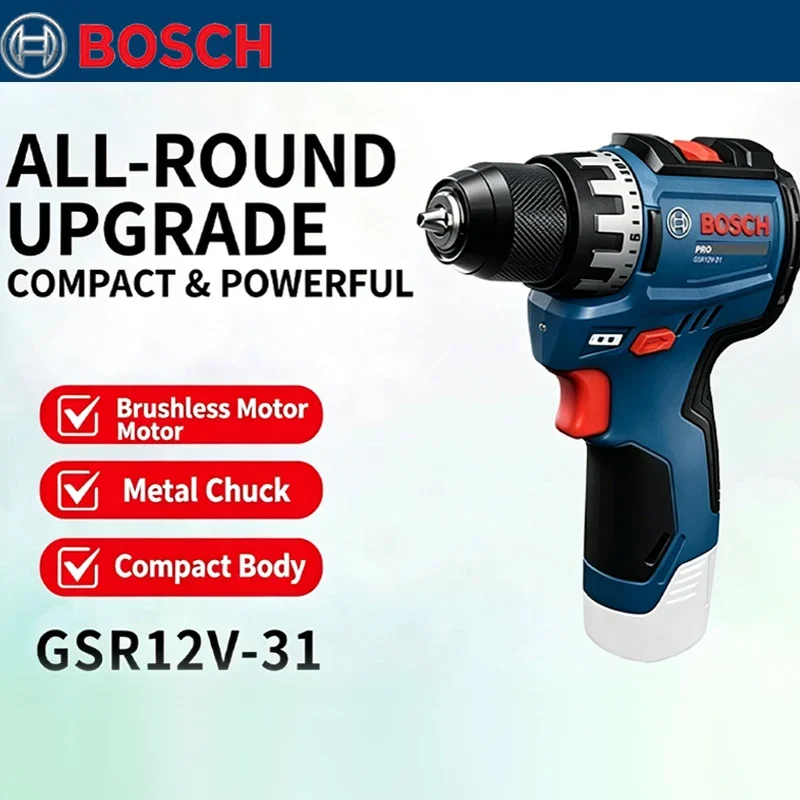 ボッシュ GSR 12V-31 ブラシレス電動ドリル 高トル - Electronics Repair Tools のレビューと価格