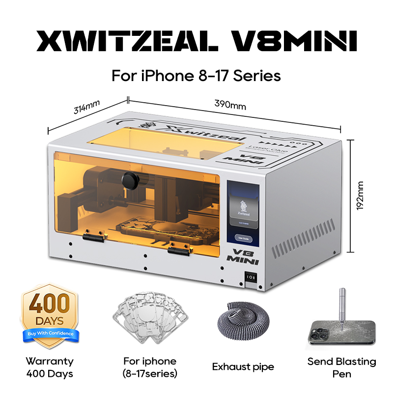 Xwitzeal ®   iPhone背面ガラス修理用V8  - Electronics Repair Tools のレビューと価格
