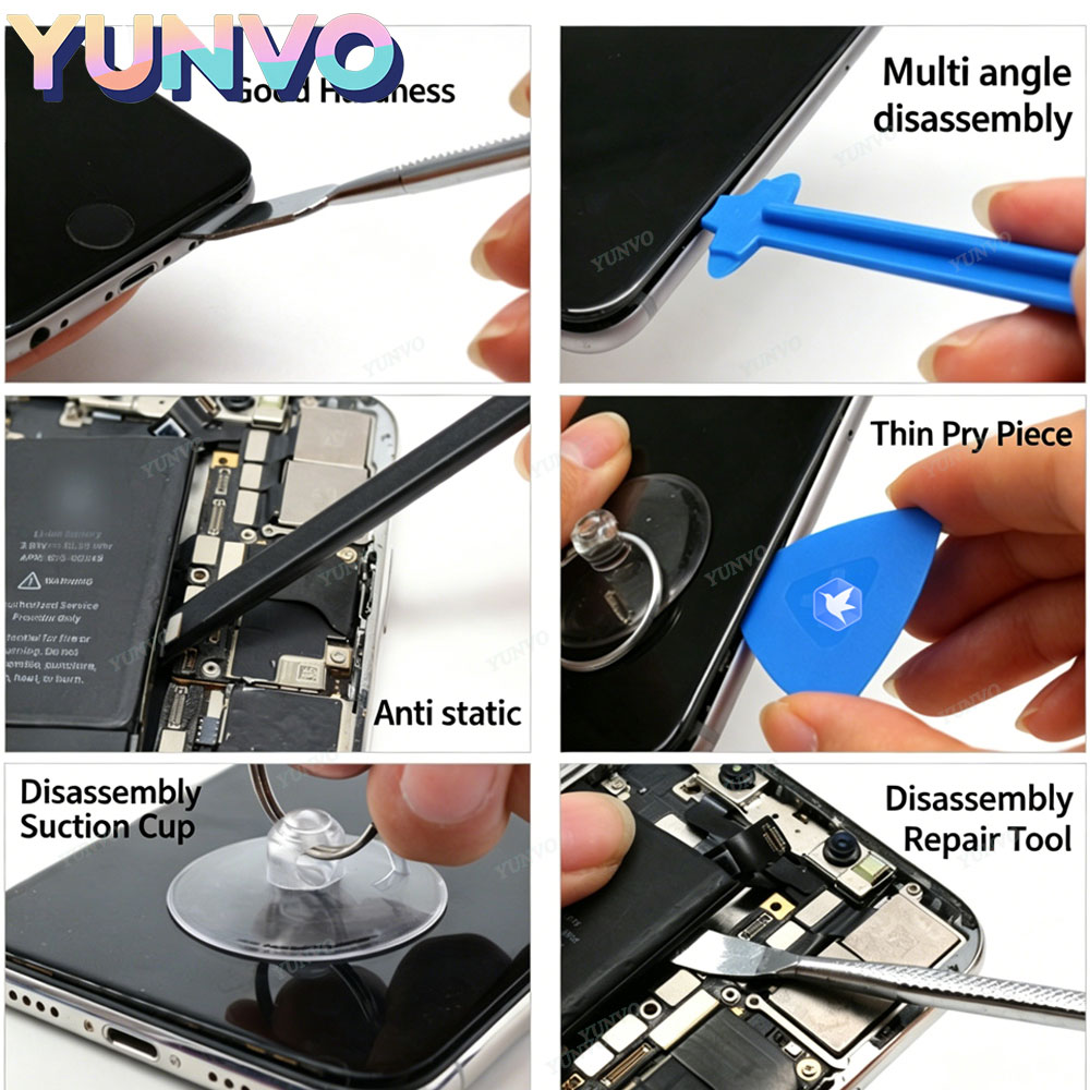 携帯電話修理用ドライバーセット、タブレット＆携帯電話分解ツー - Phone Opening Tool のレビューと価格