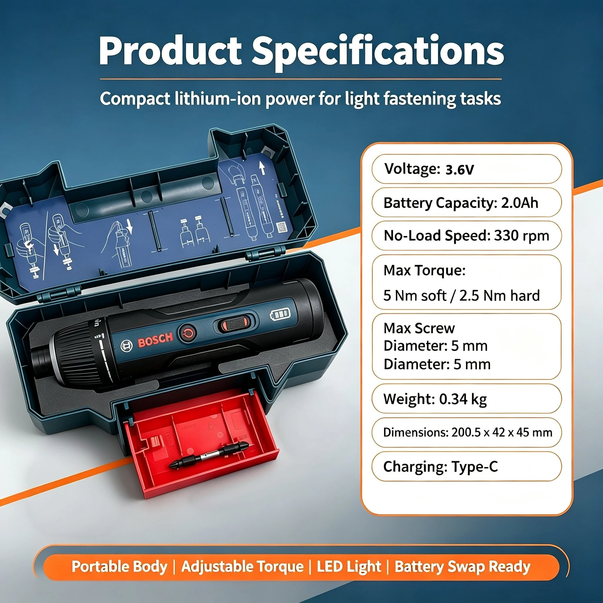 ボッシュ GSD4V-5 3.6V コードレス電動ドライバー - Electronics Repair In Usa のレビューと価格